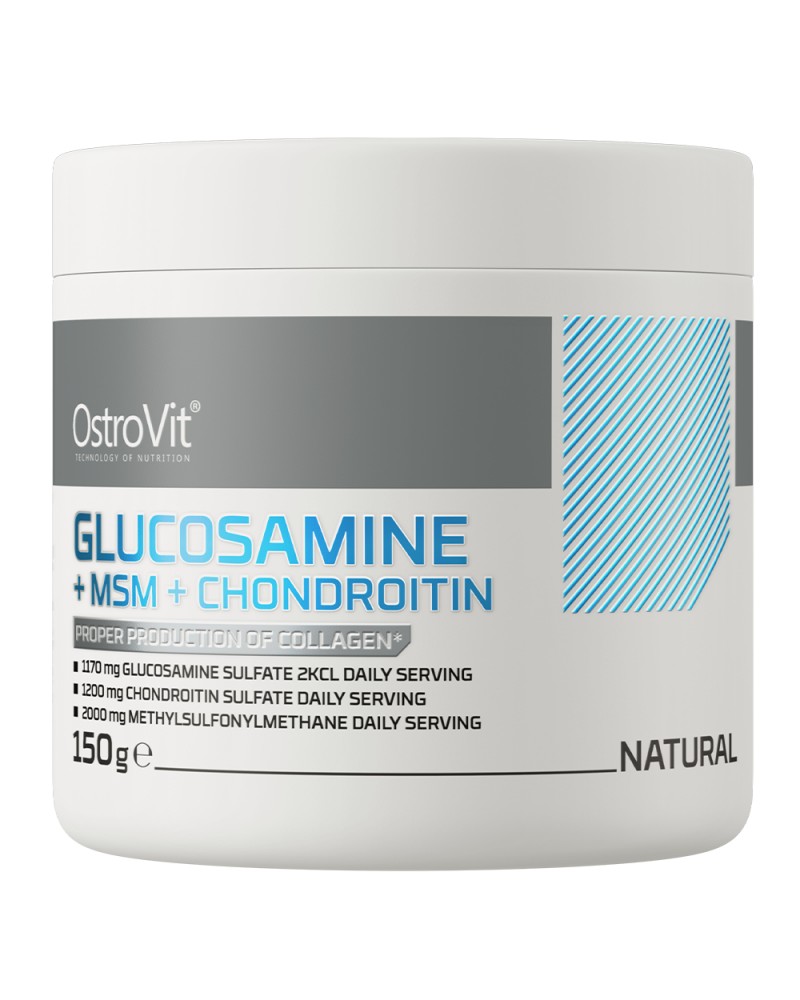 OstroVit Glucosamina + MSM + Condroitina 150 g