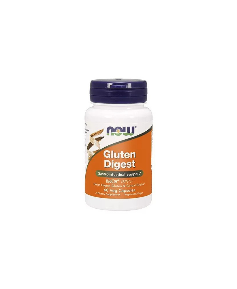 Now Gluten Digest 60 Cápsulas