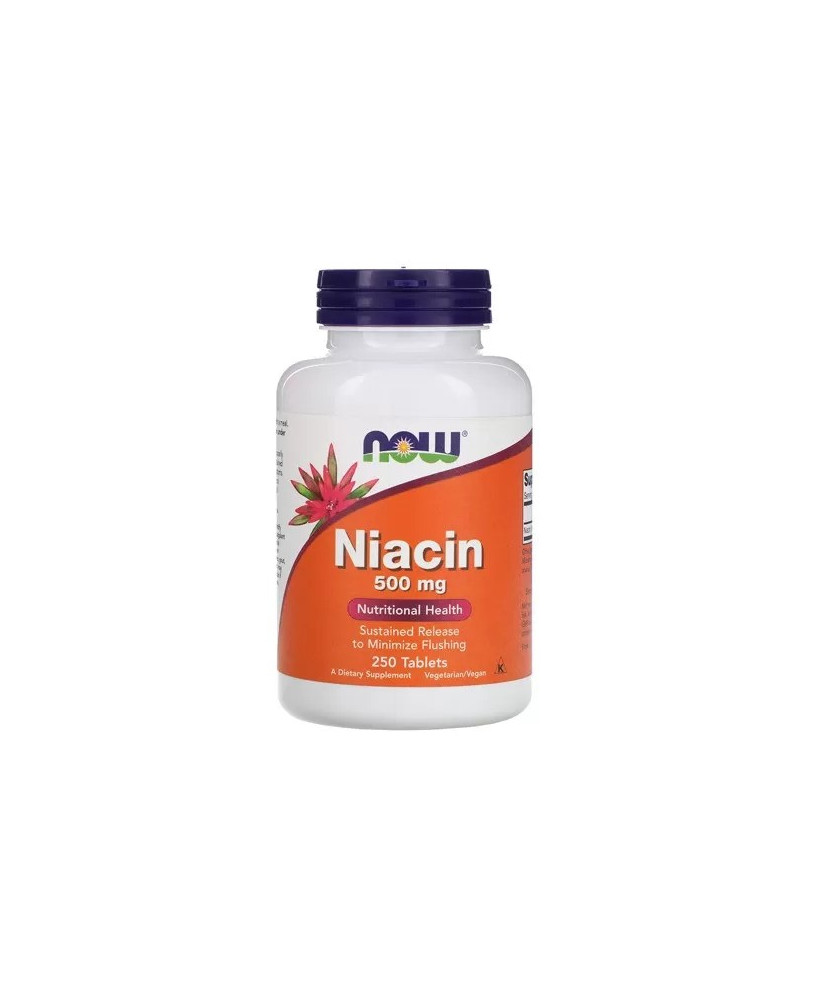 Now Niacin 500mg - 250tabs