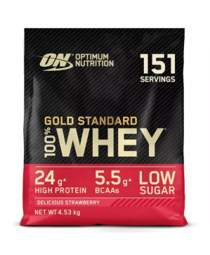 Optimum 100% Gold Standard Whey 10lb 4535g (oferta shaker)