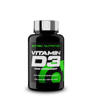 Vitamin D3 250 capsulas