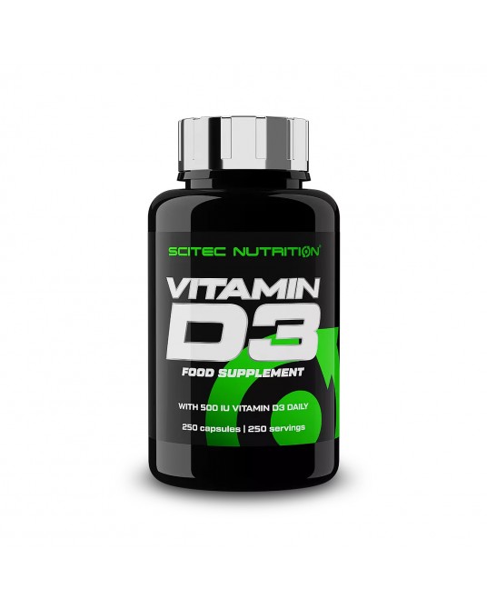 Vitamina D3 250 cápsulas