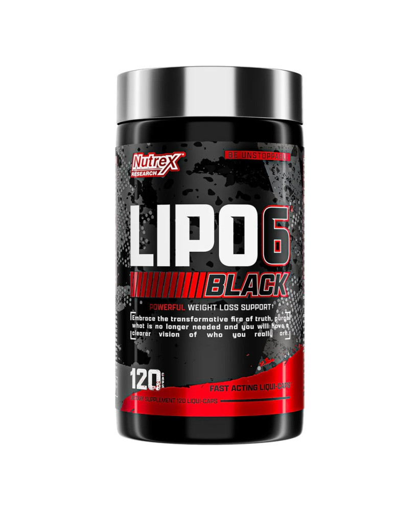 Nutrex Lipo 6 Black 120 cápsulas