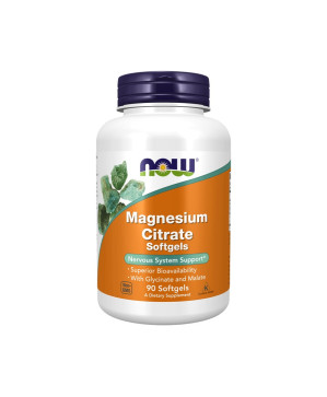 Now Magnesium Citrate  90 Softgels