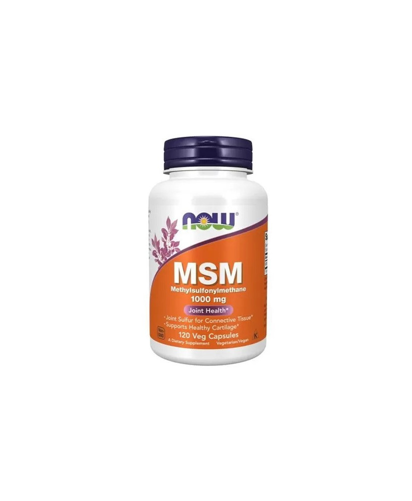 Now MSM 1000mg 120 Cápsulas