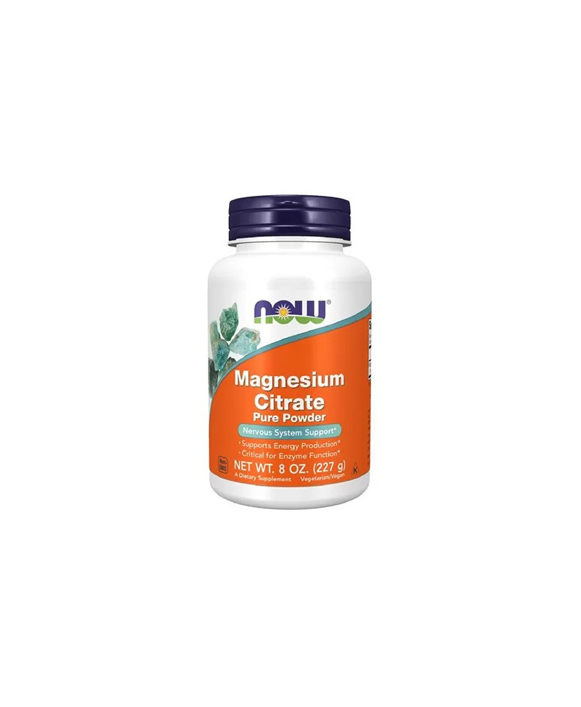 Now Magnesium Citrate Powder - 227g