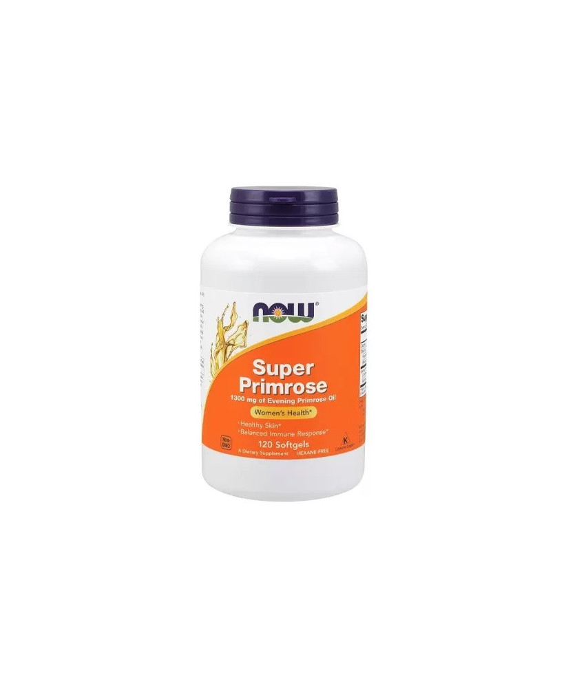 Now Super Primrose 1300mg 120 Cápsulas