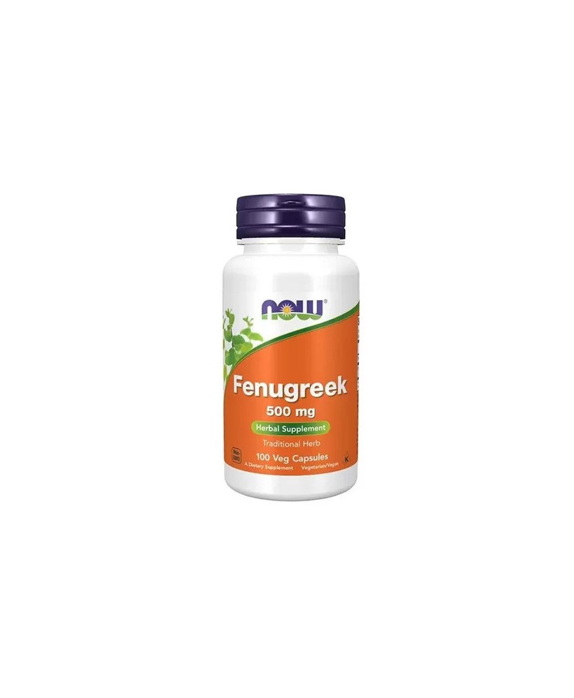 Now Fenugreek 500mg 100 Cápsulas