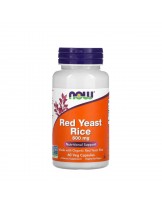 Now Red Yeast Rice 600mg 60 Cápsulas