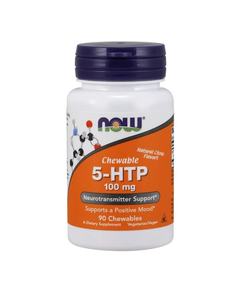 Now Foods 5-HTP 100mg 90 chewables