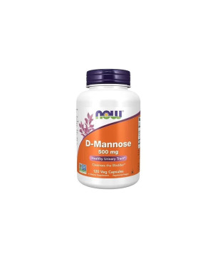 Now D-Mannose 500mg 120 Cápsulas
