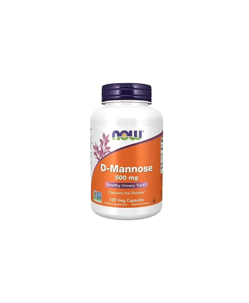 Now D-Mannose 500mg 120 Cápsulas