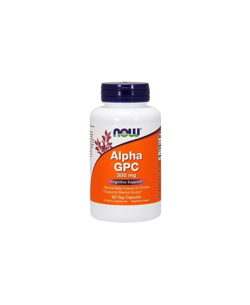Now Alpha GPC 60 Cápsulas Vegetais