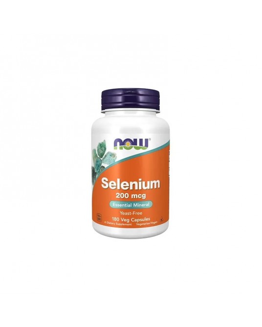 Now Selenium 200mcg 90 Cápsulas