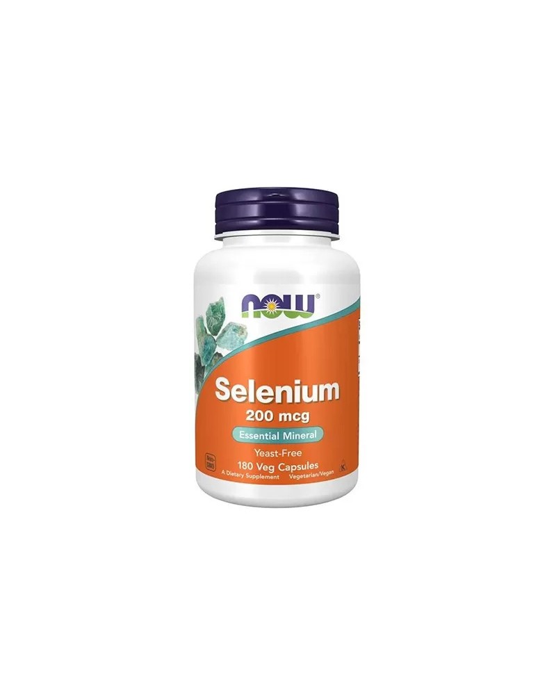 Now Selenium 200mcg 90 Cápsulas