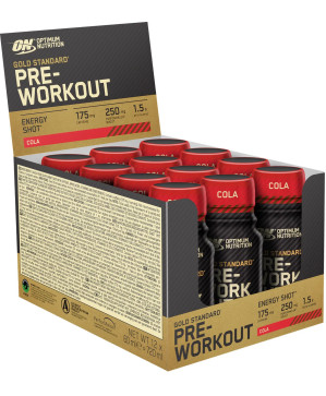 Optimum Nutrition Gold Standard Pre-workout Shot - 12 x 60 ml
