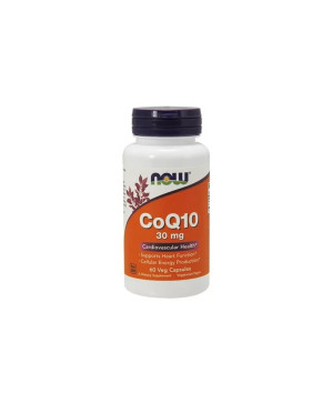 Now CoQ10 30mg 60 Cápsulas