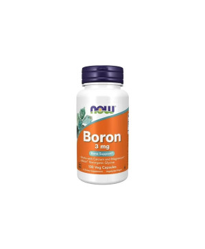 Now Boron 3mg 100 Cápsulas