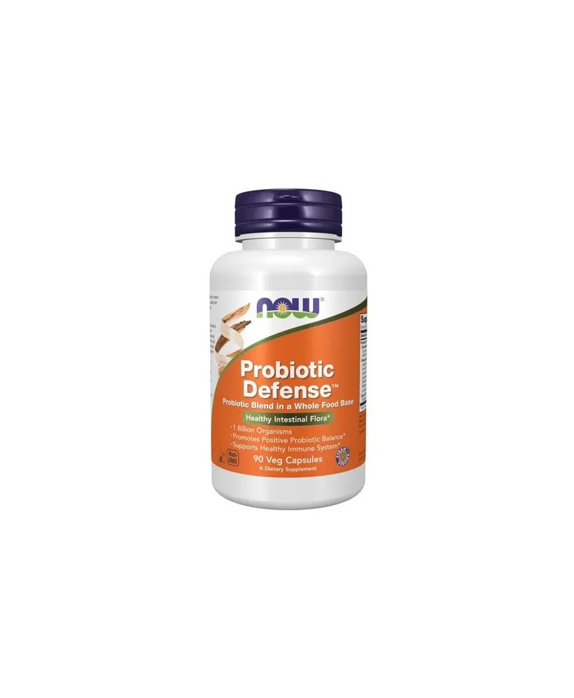 Now Probiotic Defense 90 Cápsulas Vegetais