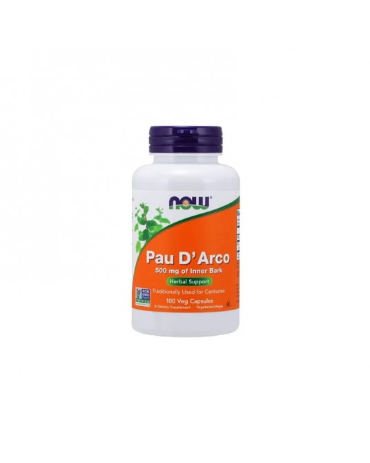 Now Pau d' Arco 500mg 100 Cápsulas