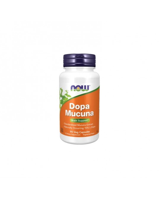 Now DOPA Mucuna 90 Cápsulas