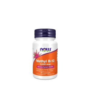 Now Foods Methyl B-12 5000mcg 60 Losenges