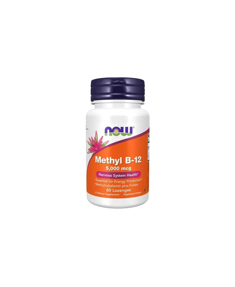 Now Foods Methyl B-12 5000mcg 60 Losenges
