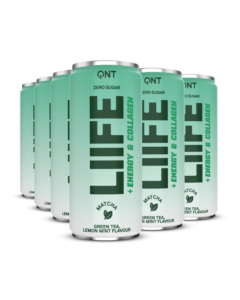 QNT Energy Collagen Matcha 3 x 250 ML Ice Tea