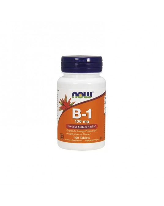 Now Vitamin B-1 Thiamine 100mg - 100tabs
