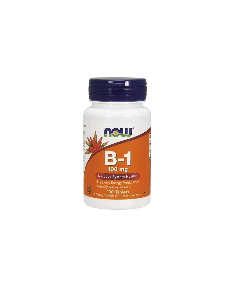 Now Vitamin B-1 Thiamine 100mg - 100tabs