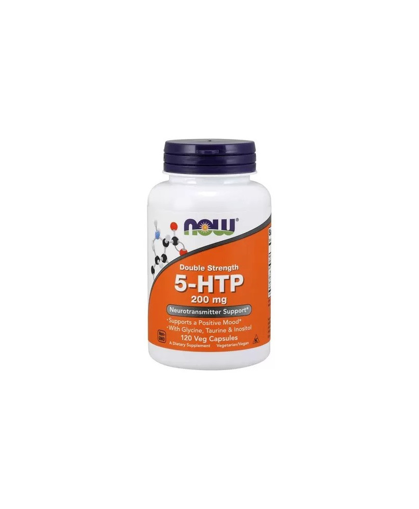 Now 5-HTP 200mg 120 Veg Cápsulas