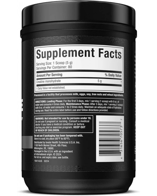 MuscleTech Platinum 100% Creatine Monohydrate - 400 g