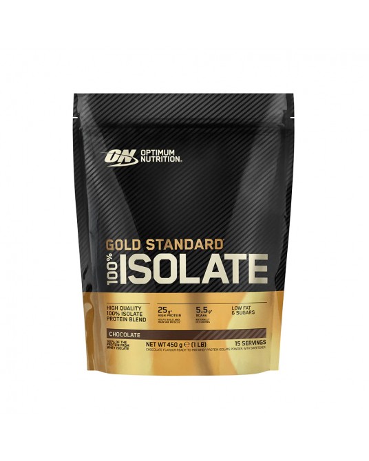 Optimum Nutrition Whey 100% Gold Standard Isolate 450gr chocolate