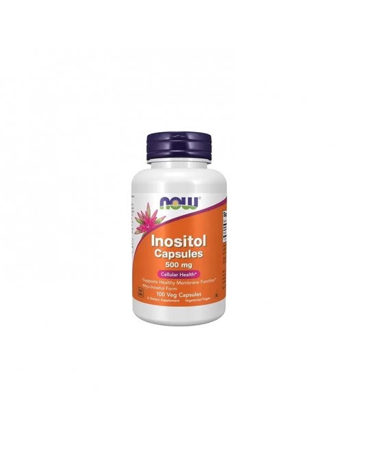 Now Inositol 500mg 100 Cápsulas