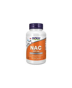 Now NAC 600mg 100 Cápsulas