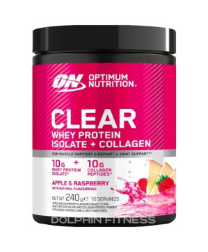 Optimum Nutrition Clear Whey Protein Isolate + Collagen 240g