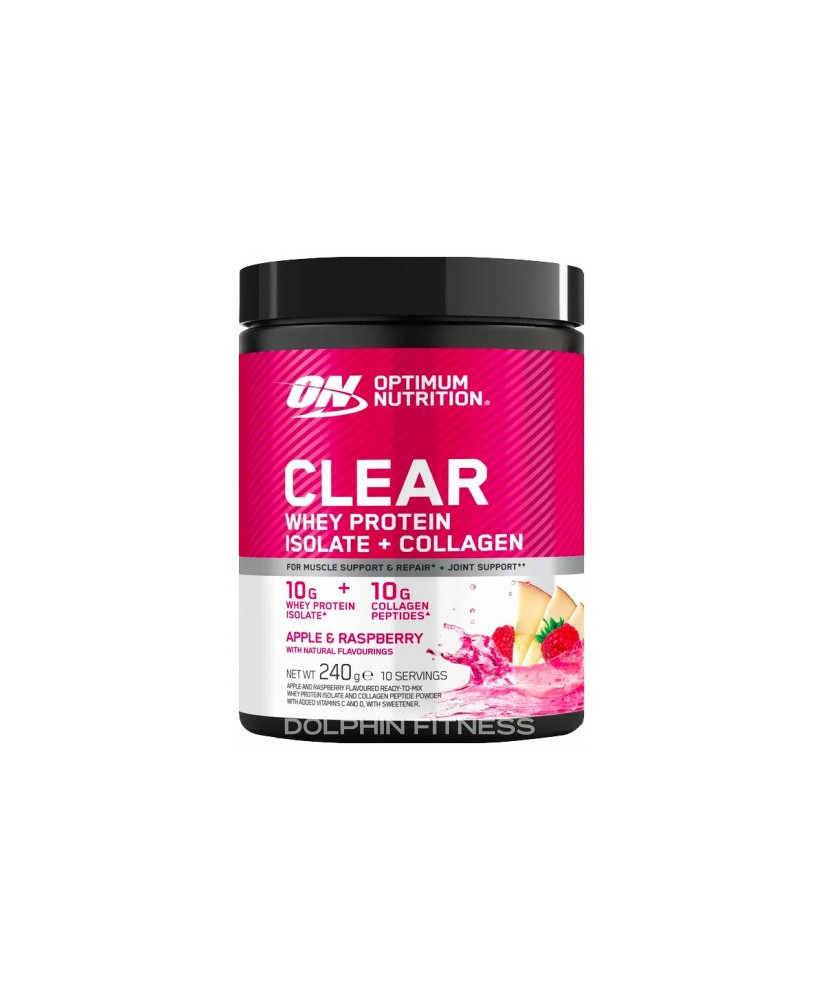Optimum Nutrition Clear Whey Protein Isolate + Collagen 240g