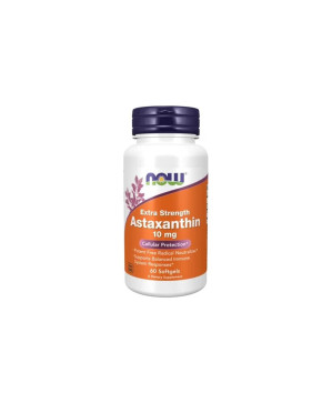 Now Astaxanthin Extra Strength 10mg 60 softgels