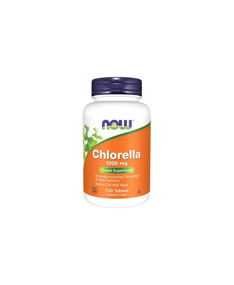 Now Chlorella 1000mg 120 tabs