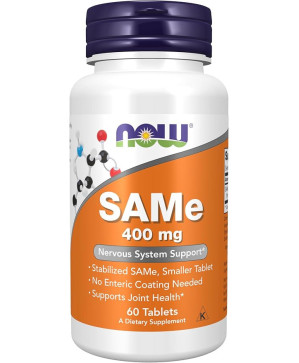 Now Now SAMe 400mg 60 Tabs