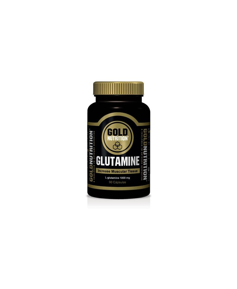 Gold nutrition glutamine 90 capsulas