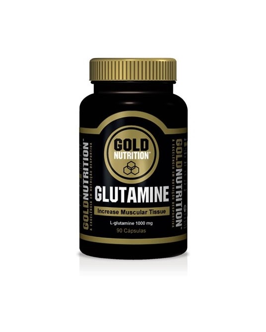 Gold nutrition glutamine 90 capsulas