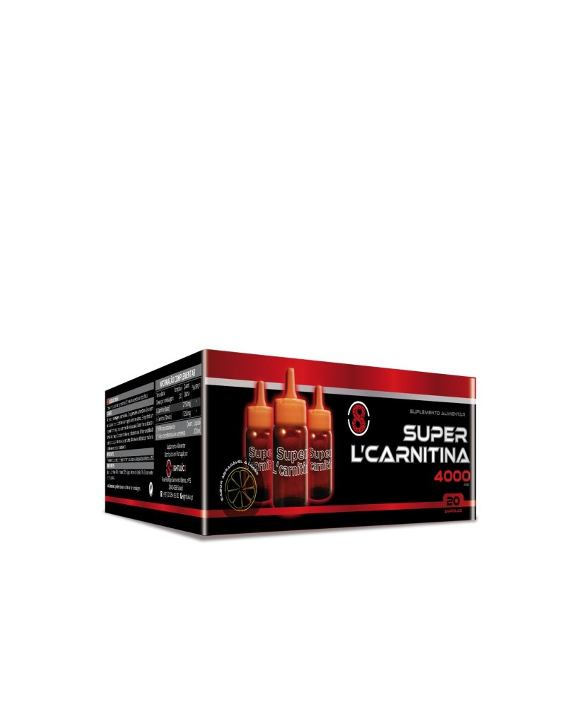 Super L’carnitina 4000 20 ampolas