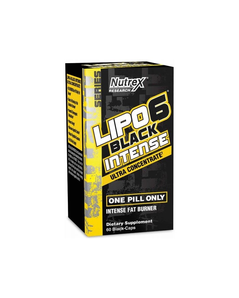 Nutrex Lipo-6 Black Intense Ultra Concentrate 60 cápsulas